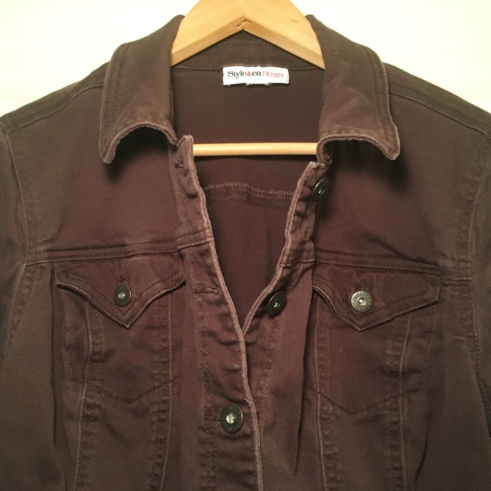 Style & Co soft DENIM Jacket